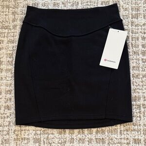 lululemon athletica Elegant Black Pencil Skirt